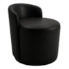 Puff Organico Com Encosto Baixo 60x54 cm Selta Courino TCS 724 MOLL