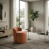 Puff Organico Com Encosto Baixo 60x54 cm Selta Courino TCS 727 MOLL