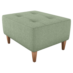 Puff Para Sala Piva 62 cm Tecido Boucle F494 Oliva Milani Store