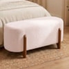 Puff Recamier Organico Imperial 100 cm Boucle Rose IMPO