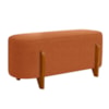 Puff Recamier Organico Imperial 100 cm Boucle Terracota IMPO