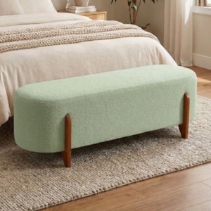 Puff Recamier Organico Imperial 140 cm Boucle Oliva IMPO