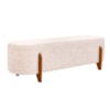 Puff Recamier Organico Imperial 140 cm Boucle Rose IMPO