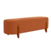 Puff Recamier Organico Imperial 140 cm Boucle Terracota IMPO