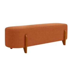 Puff Recamier Organico Imperial 140 cm Boucle Terracota IMPO