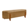 Puff Recamier Organico Imperial 140 cm Corino Whisky IMPO