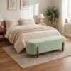 Puff Recamier Organico Imperial 160 cm Boucle Oliva IMPO