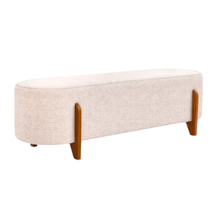 Puff Recamier Organico Imperial 160 cm Boucle Rose IMPO