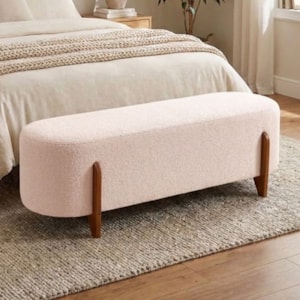 Puff Recamier Organico Imperial 160 cm Boucle Rose IMPO