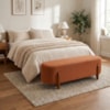 Puff Recamier Organico Imperial 160 cm Boucle Terracota IMPO