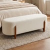 Puff Recamier Organico Imperial 160 cm Linho Cru IMPO