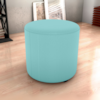 Puff Redondo Decorativo Copenhage 43x43 cm Veludo Milani Store