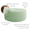 Puff Redondo Organico Imperial 40x80 cm Boucle Oliva IMPO