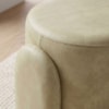 Puff Redondo Organico Lume 44x65 cm Corano TCA 211 MOLL