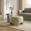 Puff Redondo Organico Lume 44x65 cm Corano TCA 211 MOLL