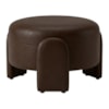 Puff Redondo Organico Lume 44x65 cm Courino TCS 721 MOLL