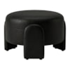 Puff Redondo Organico Lume 44x65 cm Courino TCS 724 MOLL