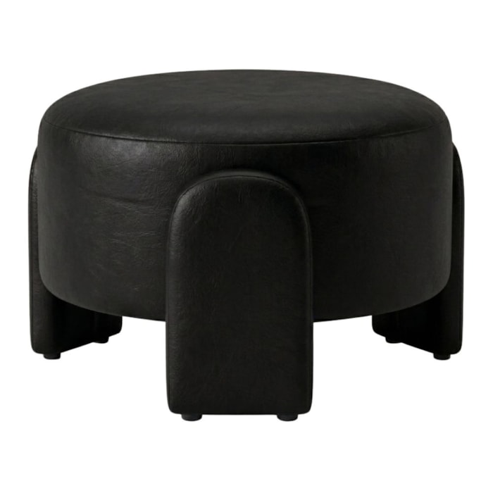 Puff Redondo Organico Lume 44x65 cm Courino TCS 724 MOLL