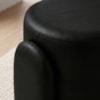 Puff Redondo Organico Lume 44x65 cm Courino TCS 724 MOLL