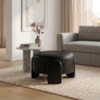 Puff Redondo Organico Lume 44x65 cm Courino TCS 724 MOLL