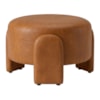 Puff Redondo Organico Lume 44x65 cm Courino TCS 727 MOLL