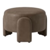 Puff Redondo Organico Lume 44x65 cm Courino TCS 729 MOLL