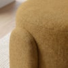 Puff Redondo Organico Lume 44x65 cm Linho Color Trend TCA 219 MOLL