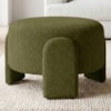 Puff Redondo Organico Lume 44x65 cm Linho Color Trend TCA 307 MOLL