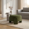 Puff Redondo Organico Lume 44x65 cm Linho Color Trend TCA 307 MOLL