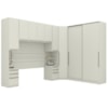 Quarto Casal Modulado 5 Pecas Seletto Areia Henn