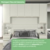 Quarto Casal Modulado Completo 6 Pecas Seletto Areia Henn