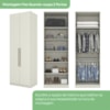 Quarto Casal Modulado Completo 6 Pecas Seletto Areia Henn