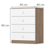 Quarto Infantil 3 Pecas Berco Grade Fixa Labirinto Rustico Branco Henn