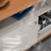 Rack Bancada Para TV 43 Pol Amsterda 140 cm Off White Nature Tebar