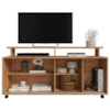 Rack Bancada Para TV 50 Pol 1 Porta 136 cm Maxx Cedro RUDK