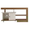 Rack Bancada Para Tv 50 Pol 1P 122 cm Cinamomo Off White ARLY