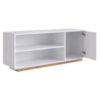 Rack Bancada Para TV 55 Pol 135 cm B56 Branco Montana NOVAM