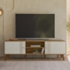Rack Bancada Para TV 65 Pol 160 cm Denv Nature Off White PLLA