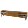 Rack Bancada Para TV 65 Pol Limit 181 cm Nature Tebar
