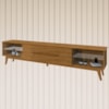 Rack Bancada Para TV 65 Pol Limit 181 cm Nature Tebar