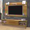 Rack Bancada Para TV 65 Pol Limit 181 cm Nature Tebar