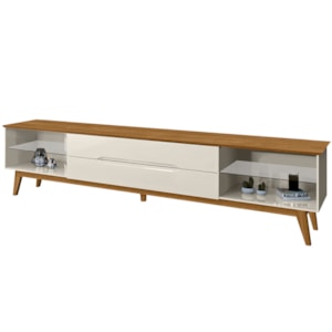Rack Bancada Para TV 65 Pol Limit 181 cm Off White Nature Tebar