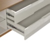 Rack Bancada Para TV 65 Pol Limit 181 cm Off White Nature Tebar