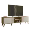 Rack Bancada Para TV 75 Pol 180 cm Denv Nature Off White PLLA