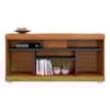 Rack Bancada Tv 47 Pol 136 cm Yara Noce Milano Preto Colibri