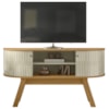 Rack Bancada Tv 55 Pol 136 cm Atlanta Cumaru Opala MADETEC