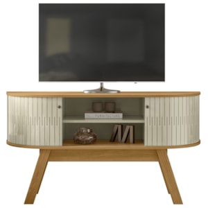 Rack Bancada Tv 55 Pol 136 cm Atlanta Cumaru Opala MADETEC Rack Bancada Tv 55 Pol 136 cm Atlanta Cumaru Opala MADETEC