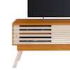 Rack Bancada Tv 65 Pol 150 cm 2 Portas Frizz Cinamomo Off White MADETEC