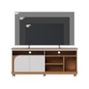 Rack Bancada Tv 65 Pol 150 cm Jurere Freijo Off White Matte Colibri