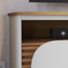 Rack Bancada Tv 65 Pol 150 cm Jurere Freijo Off White Matte Colibri